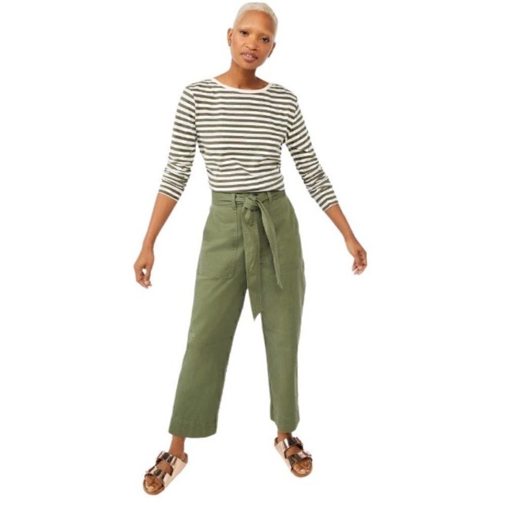 Free Assembly Tapered Belted Fatigue Pant Large NWT